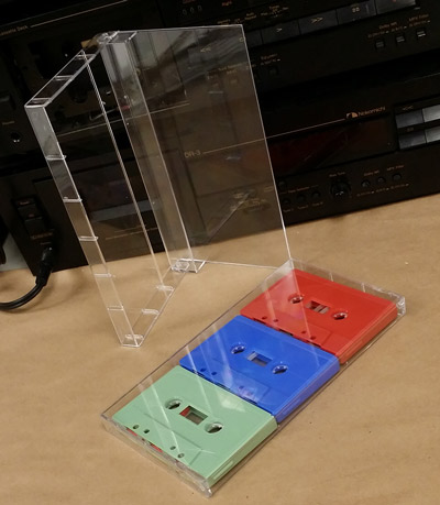 triple audio cassette norelco case