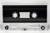 Clear, grey liner, chrome EQ, no screws cassette