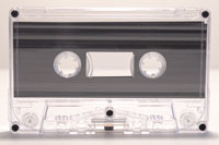 Clear cassette w/ grey liner
