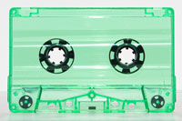 Green Transparent cassette