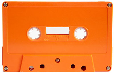 orange cassette
