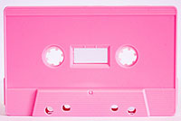 Pink Sonic cassette shell