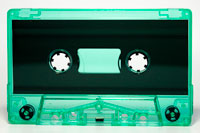 Green Tint Sonic cassette