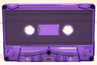 Violet tinted cassette