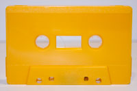 Yellow Sonic cassette shell