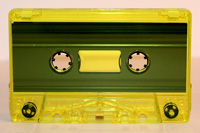 Yellow tinted cassette