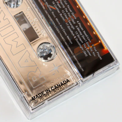 Ramirez cassette with country of origin