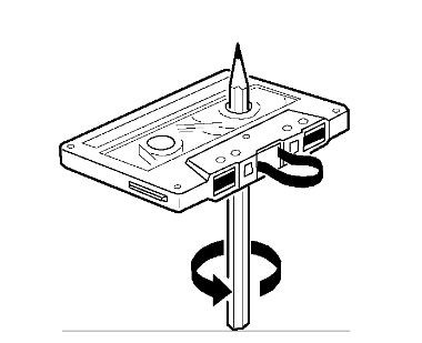 take up the slack tape before using