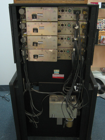 ampex ag-440C rear view