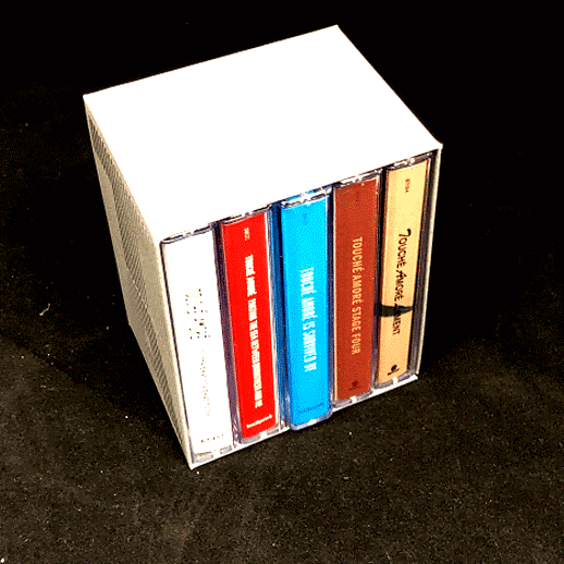 Touché Amoré - 5 cassette printed slipcase