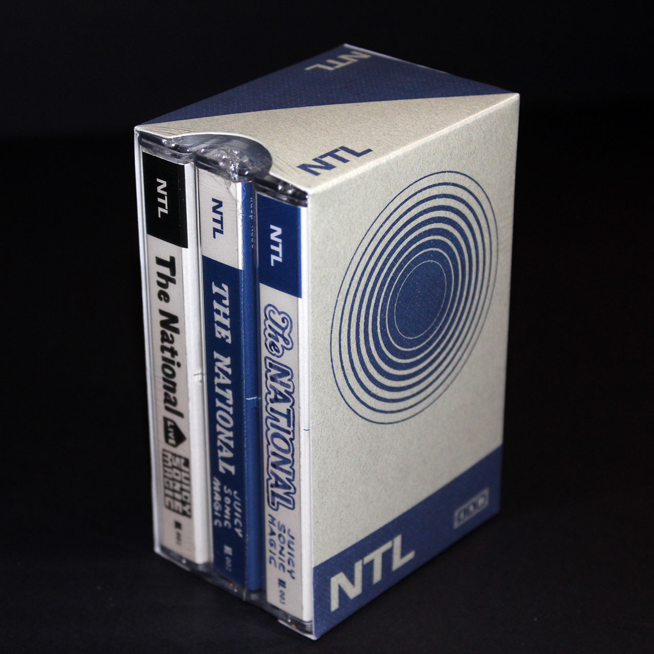 The National - 3 cassette printed slipcase