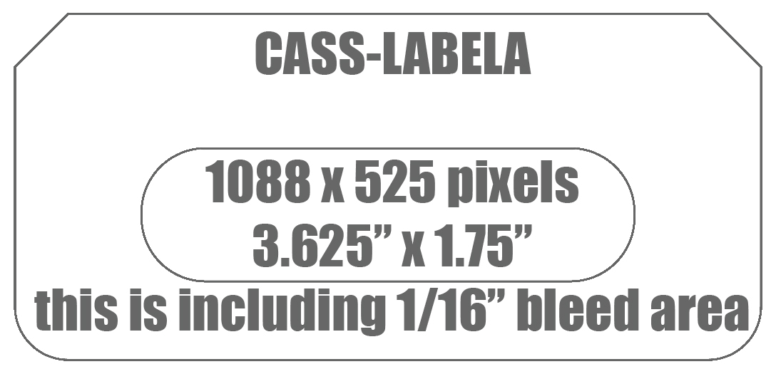 Audio Cassette Labels