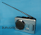 Audio cassette recorder walkman with am fm radio