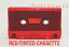 Red tinted c-0 audio cassette