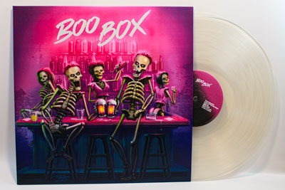 Boo Box clear vinyl