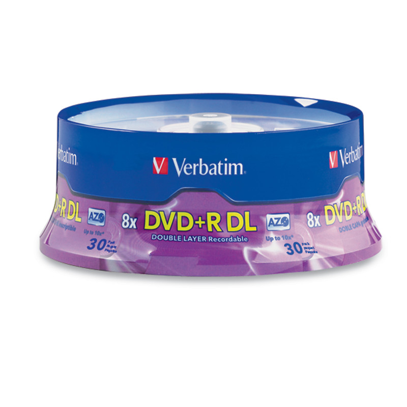 Verbatim DVD+R DL 96542 30 pk