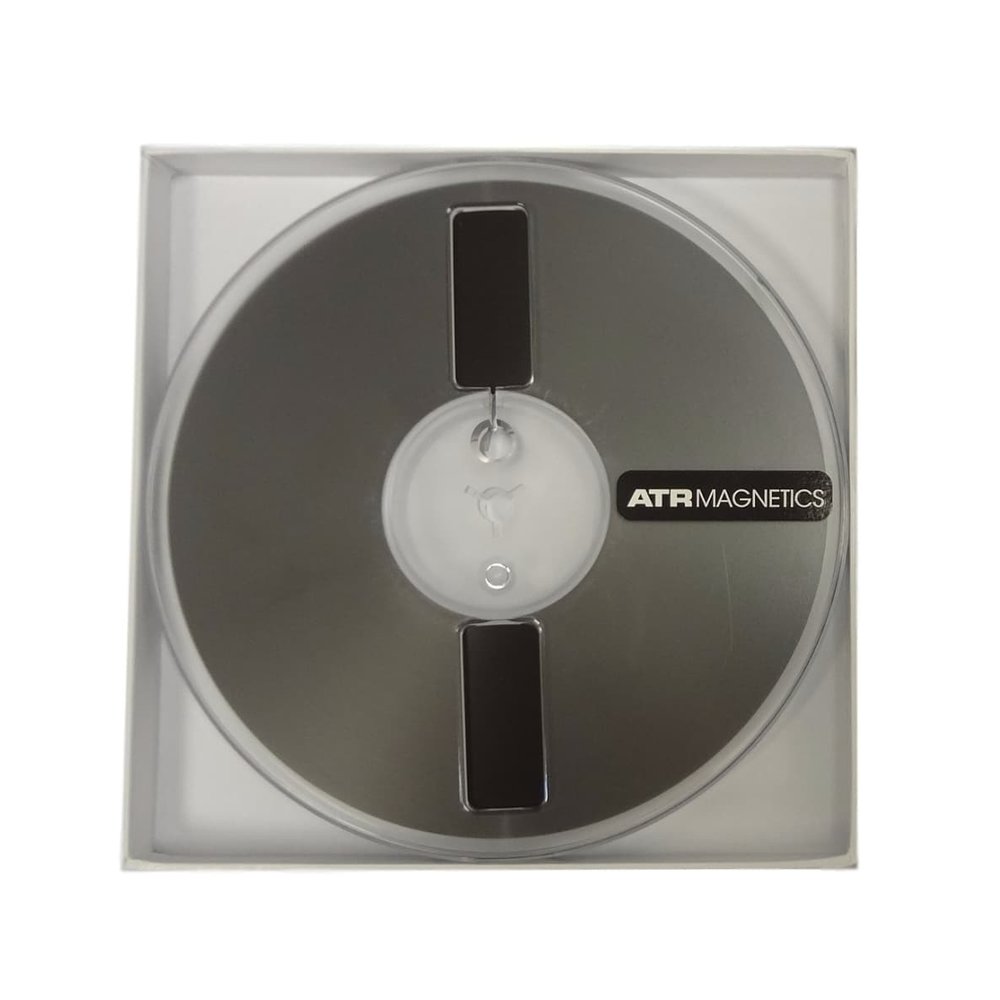 ATR 0.25 inch reel-to-reel audio tape on a 7 inch plastic reel