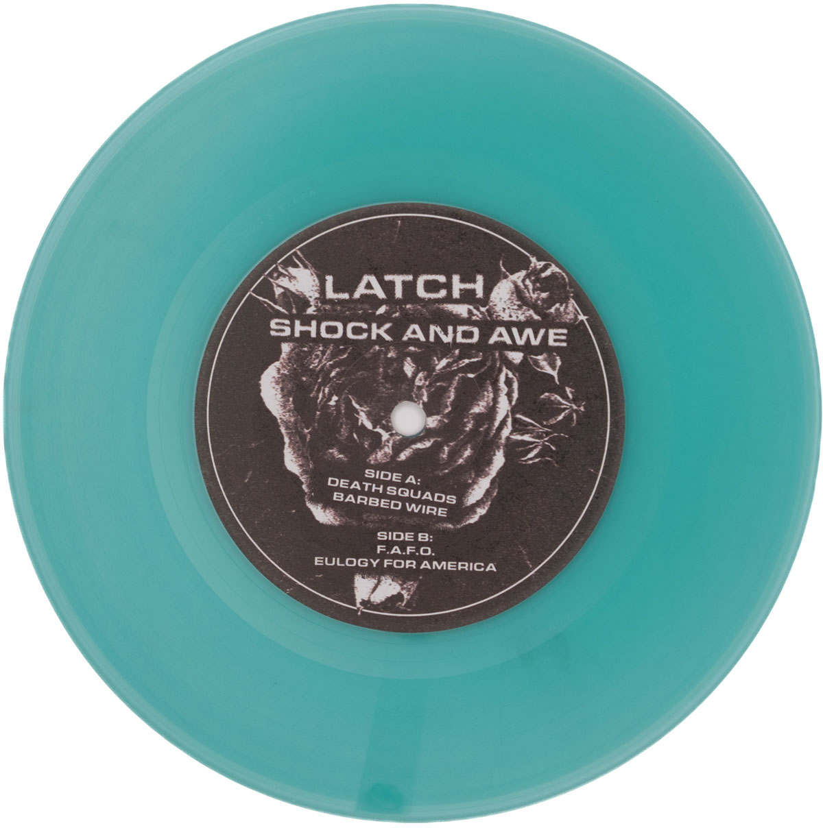 Recycled random color vinyl pressing