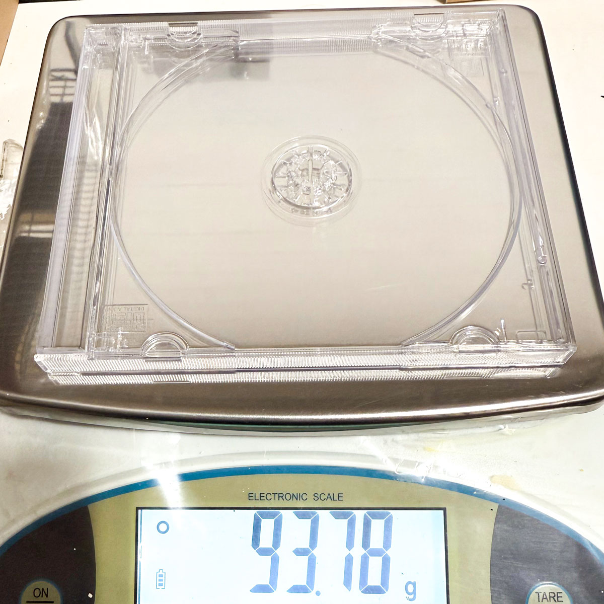 Heavyweight CD jewel boxes