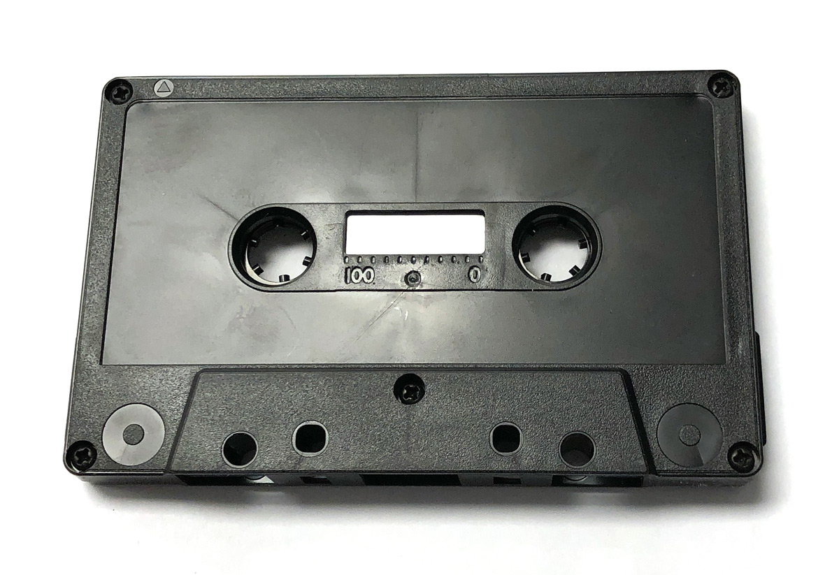 chrome tape in black C-0