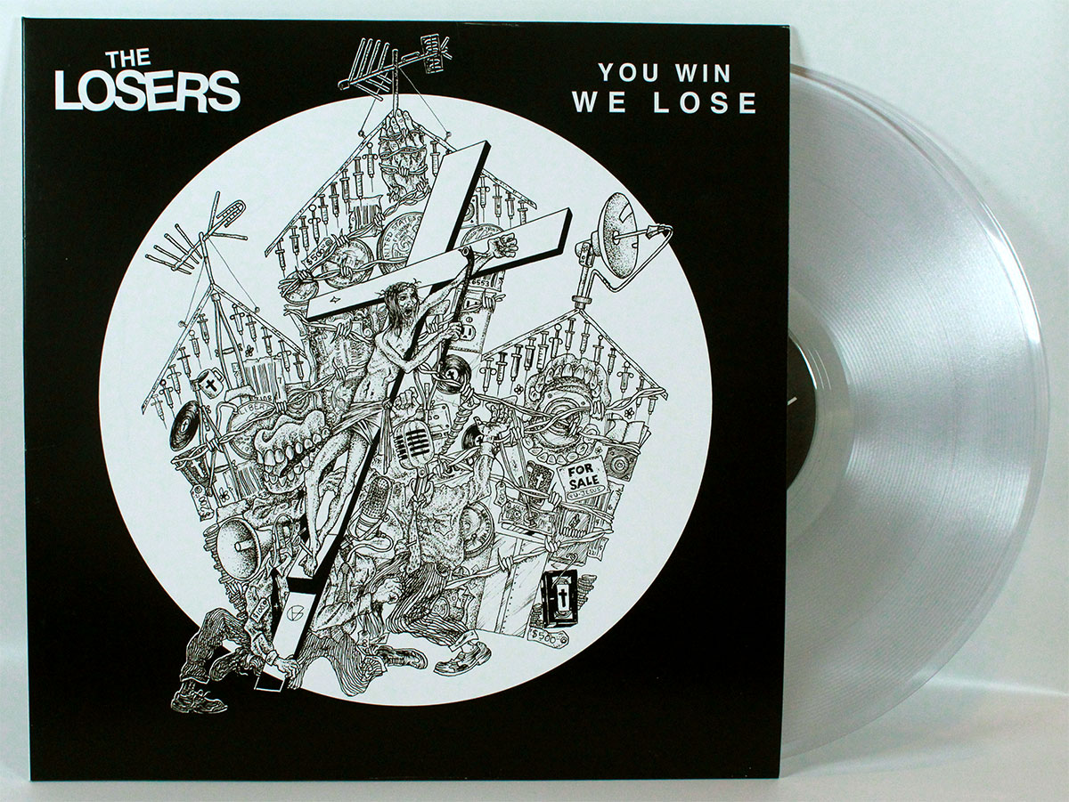 The Losers "You Win We Lose" on clear vinyl