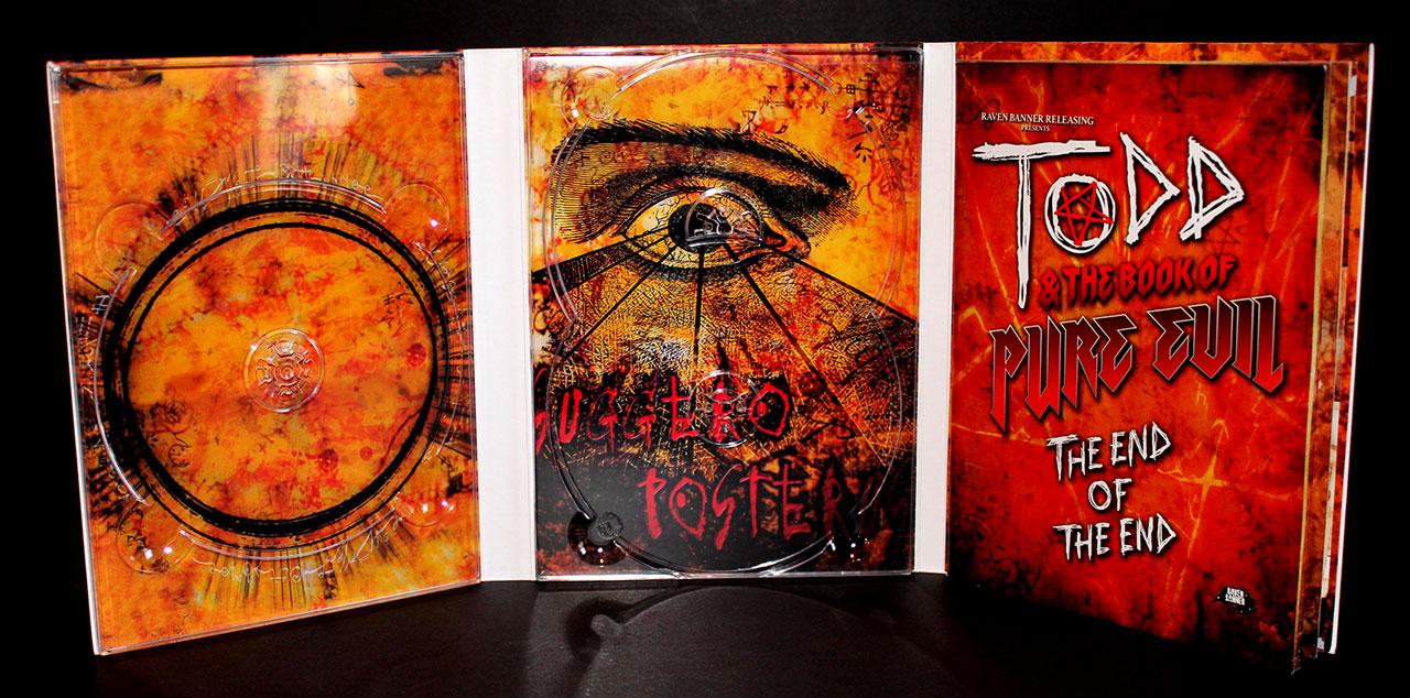 Todd & the Book of Pure Evil 6-Panel DVD Digipak