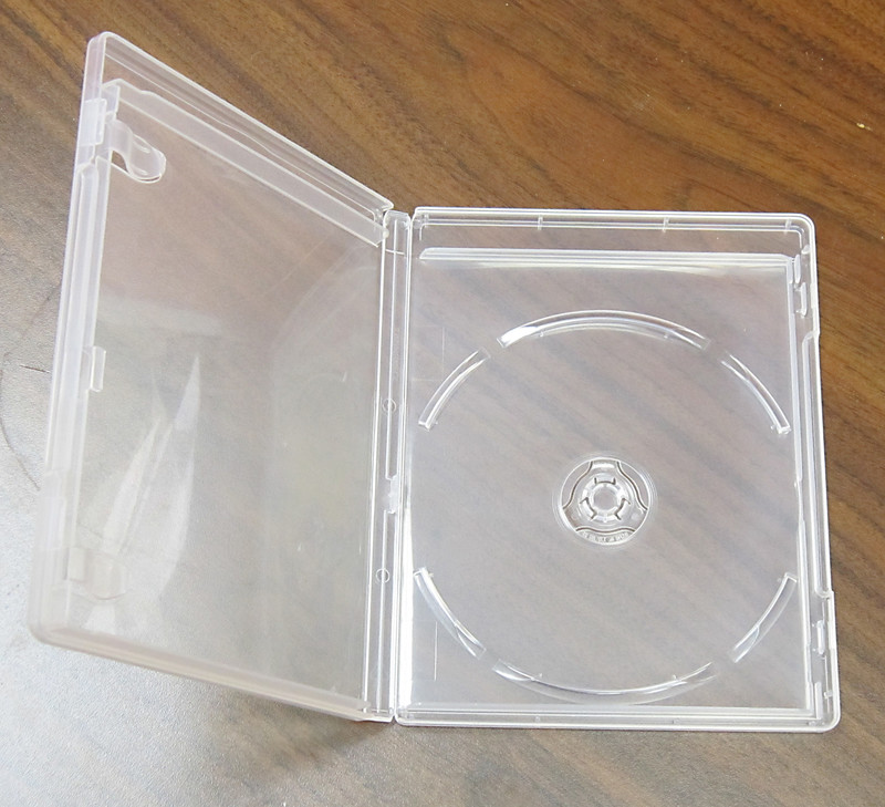 Clear Bluray Case (fits Playstation PS3) Bluray Cases Media