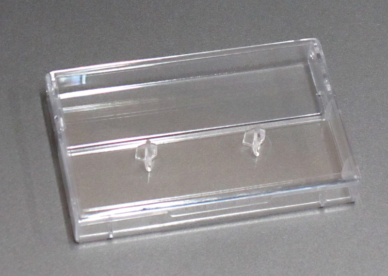 clear/clear cassette box norelco