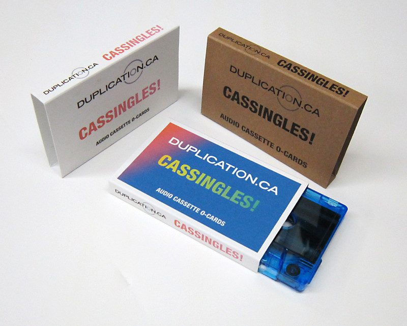 Audio cassettes in O-Cards