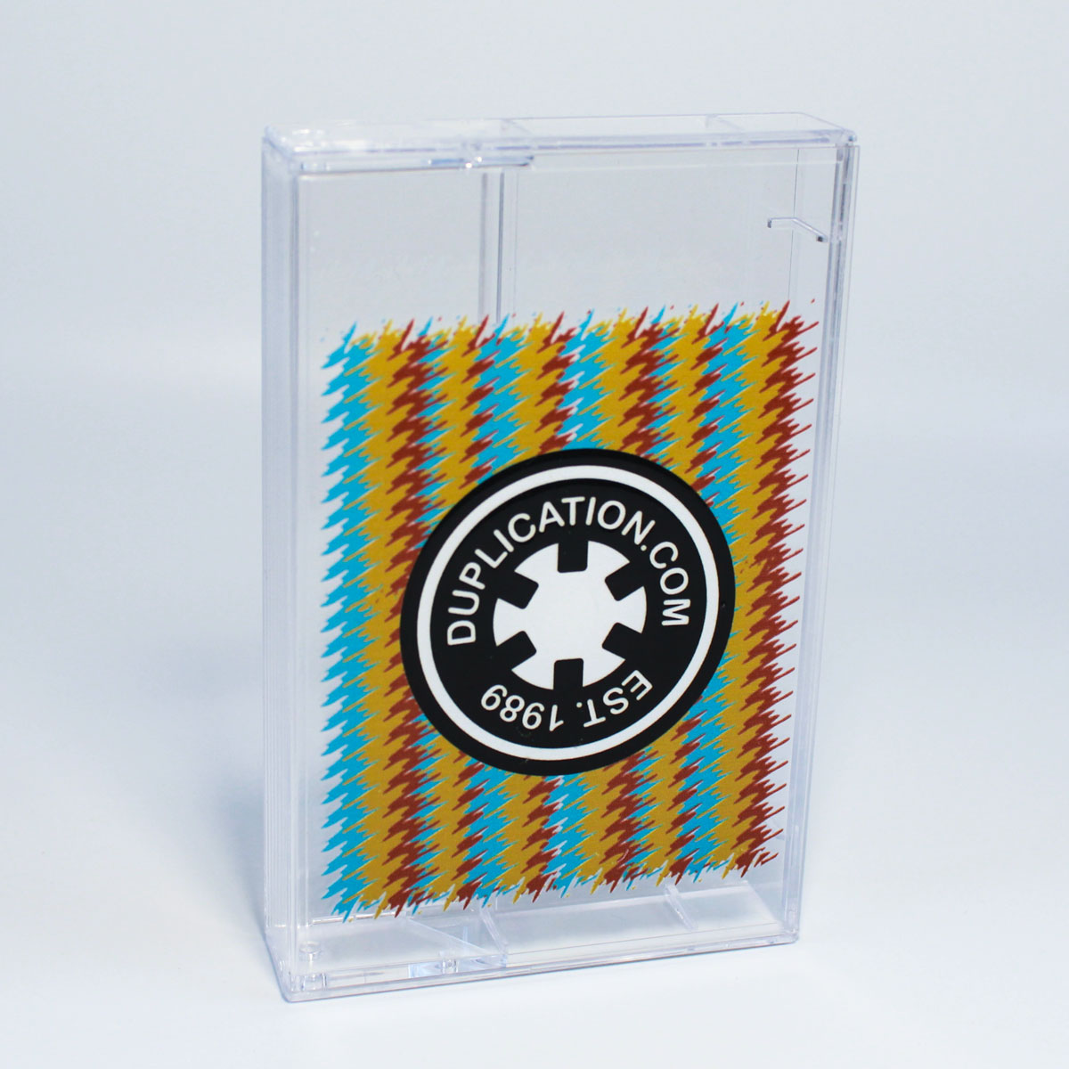 Full color UV print on Norelco cassette case