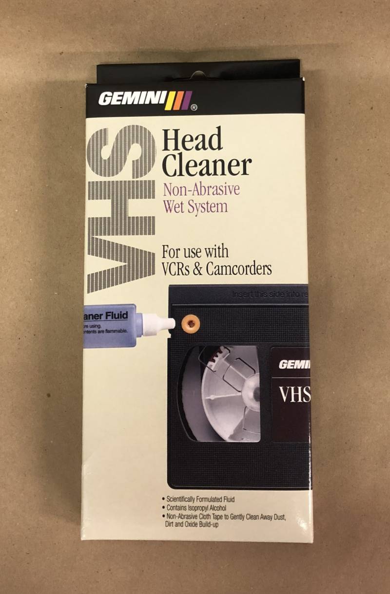 Gemini VHS Head Cleaner Wet System