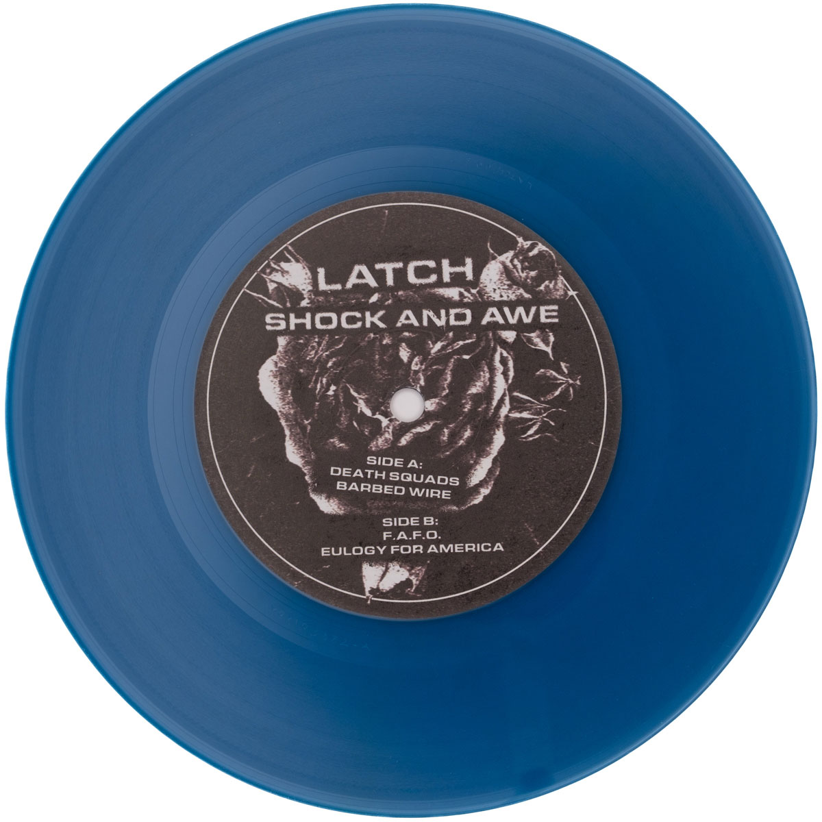 Recycled random color vinyl pressing