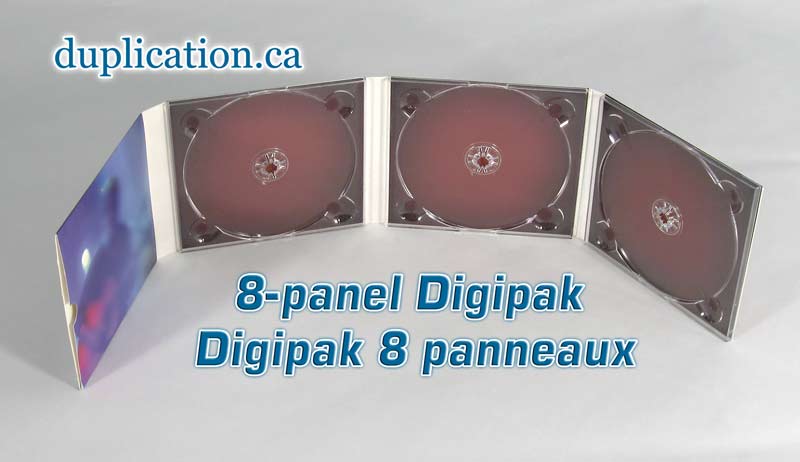 8 panel digipak