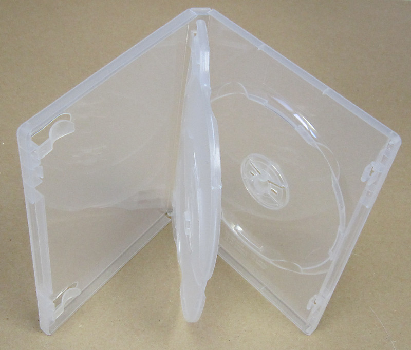 A+ Triple DVD Clear Case