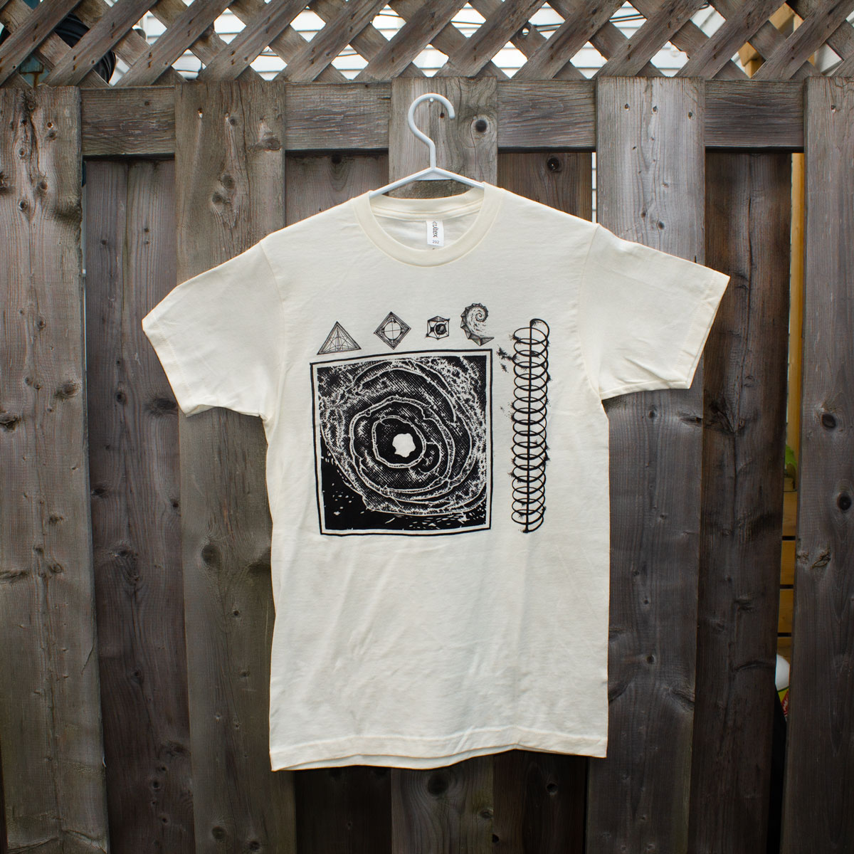 1-color silkscreen shirt