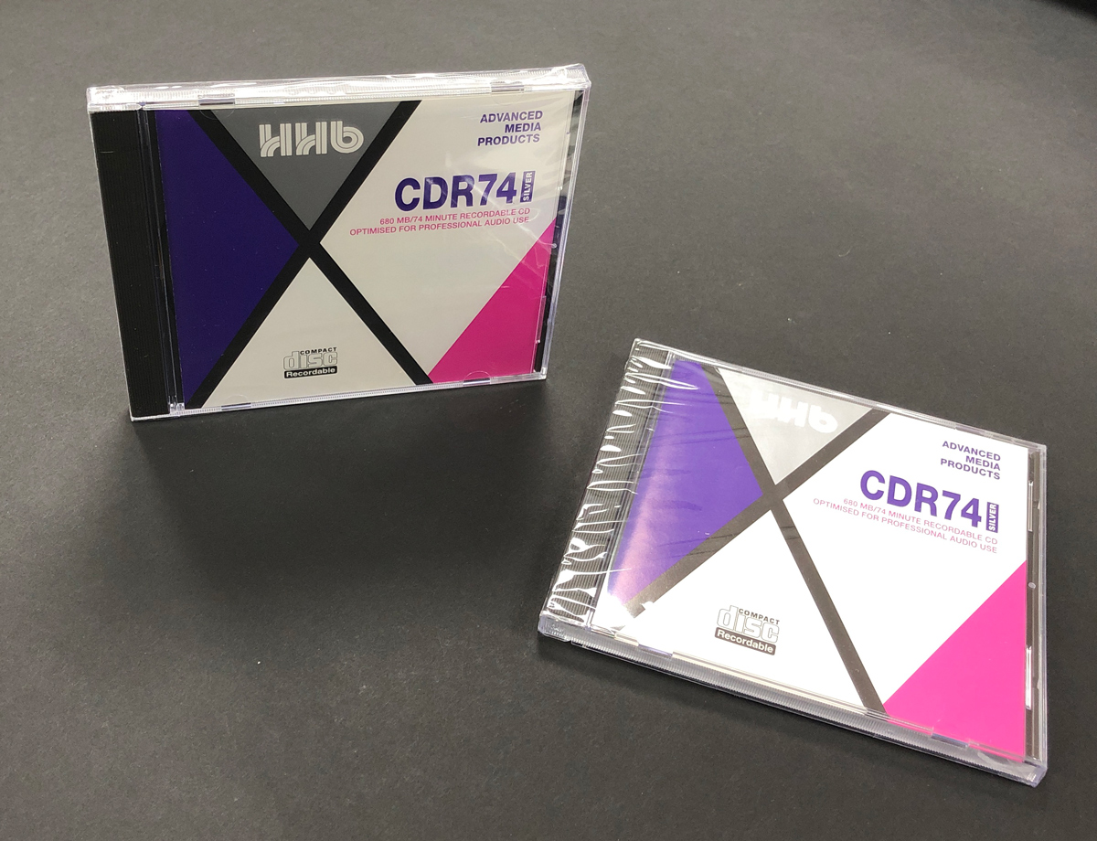HHB Silver CDR80 in Jewel Case