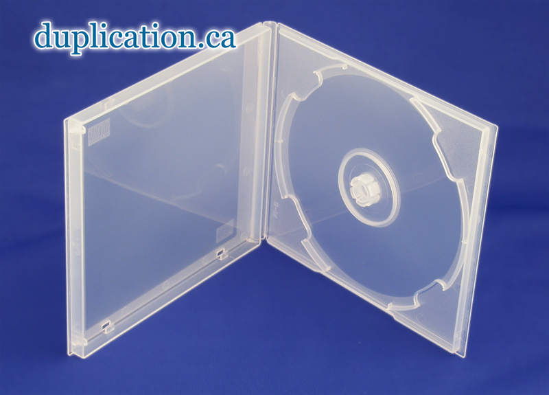 CD Poly Box, disc half box, unbreakable cd case