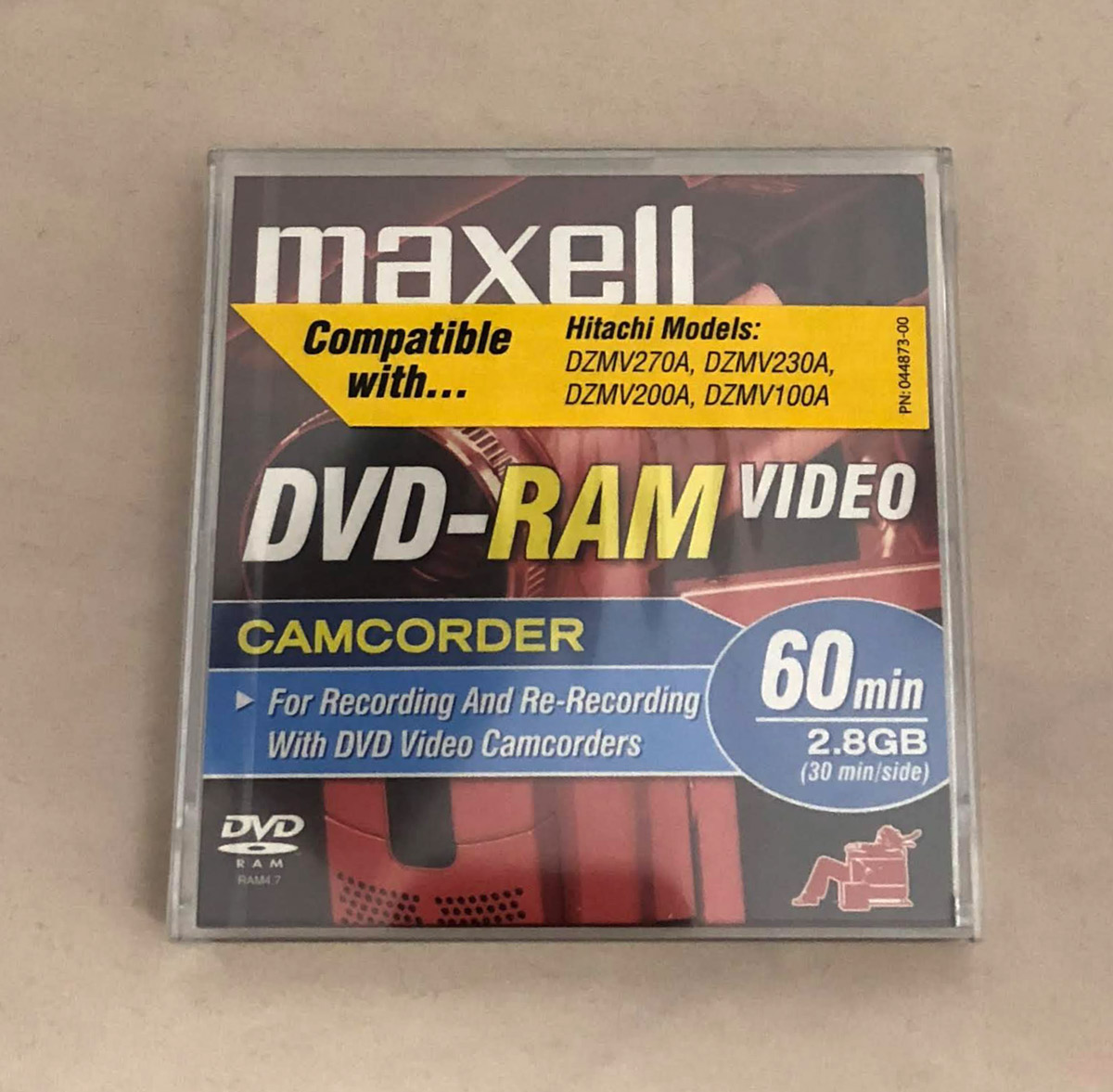 maxell mini DVD-RAM for Camcorders