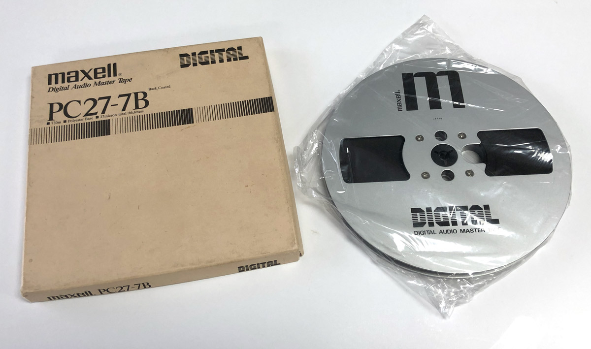 Maxell PC27-7B Digital Audio Master Tape 1/4"
