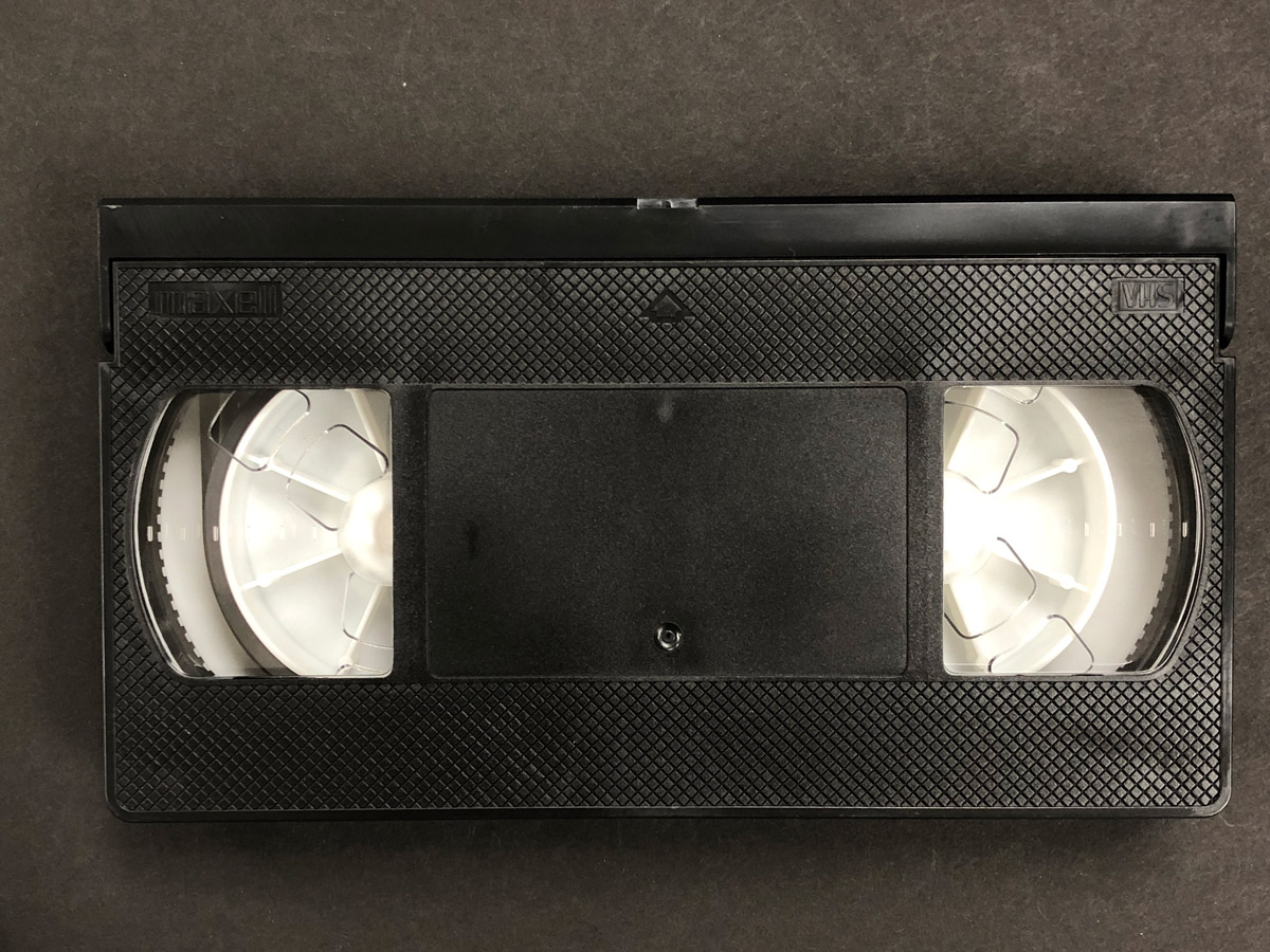 Maxell VHS tape of 15 minutes