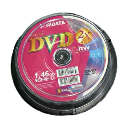 RIDATA MINI DVD-RW DRW-142-RDCB10