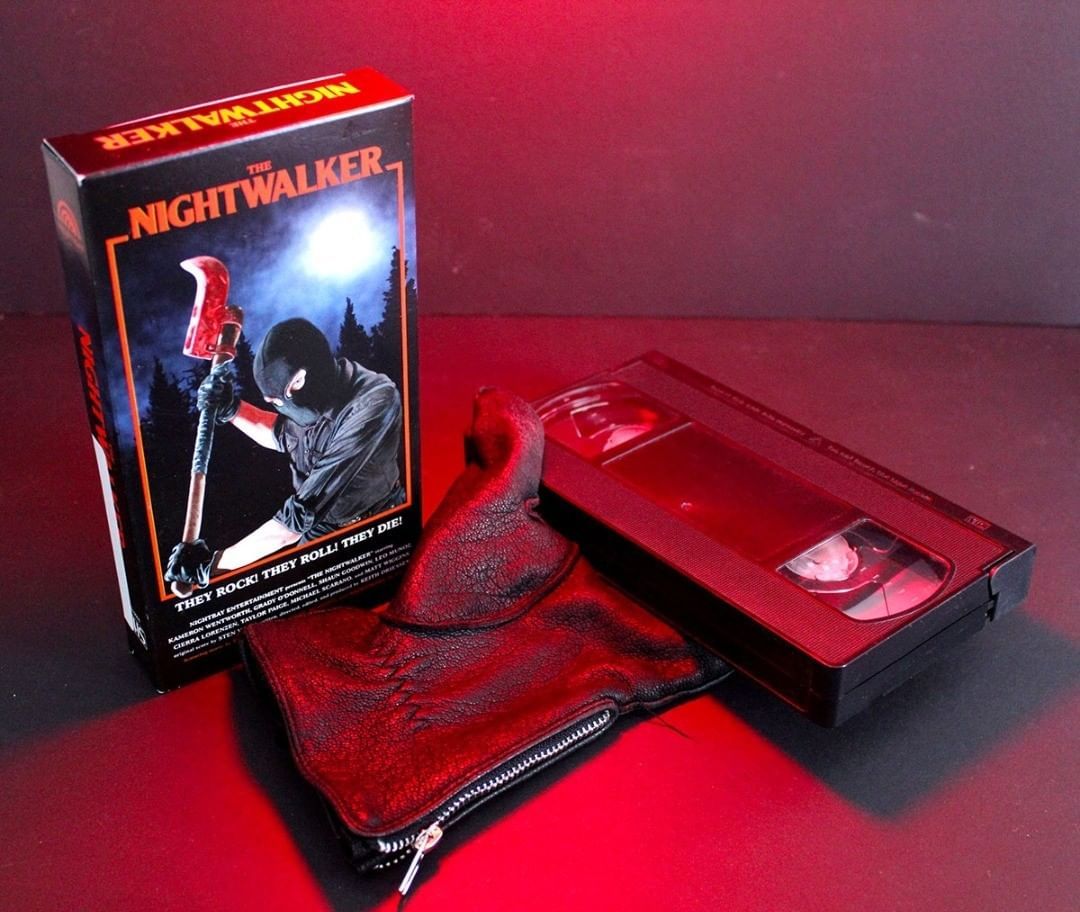 The Nightwalker on VHS