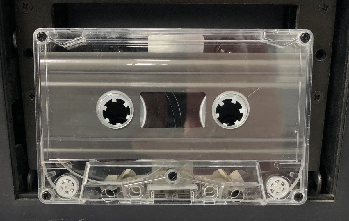 clear tabs in C-45 audio cassettes for sale