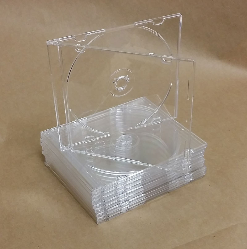 All Clear Ultra Slimline CD Jewel Case