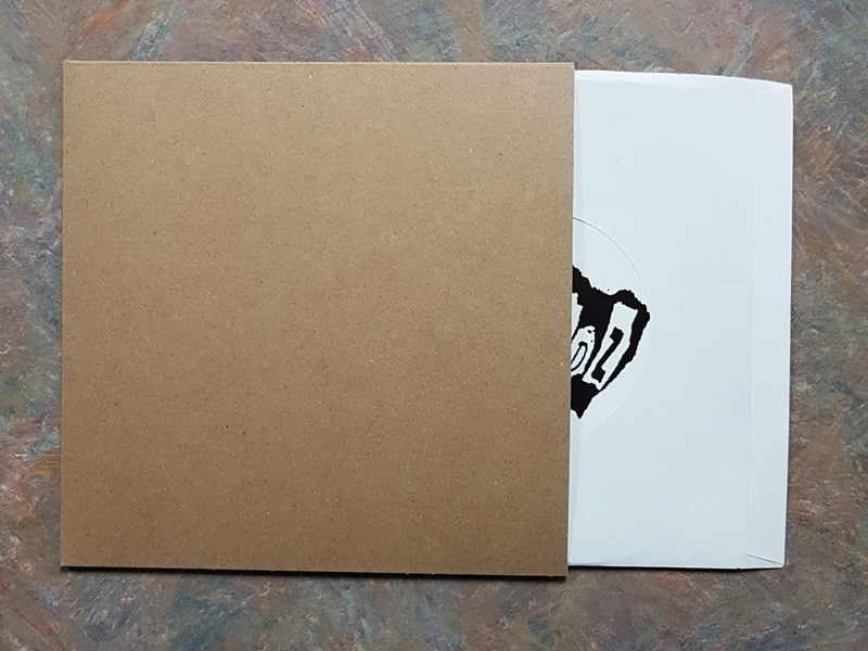 chipboard 7 inch record jackets