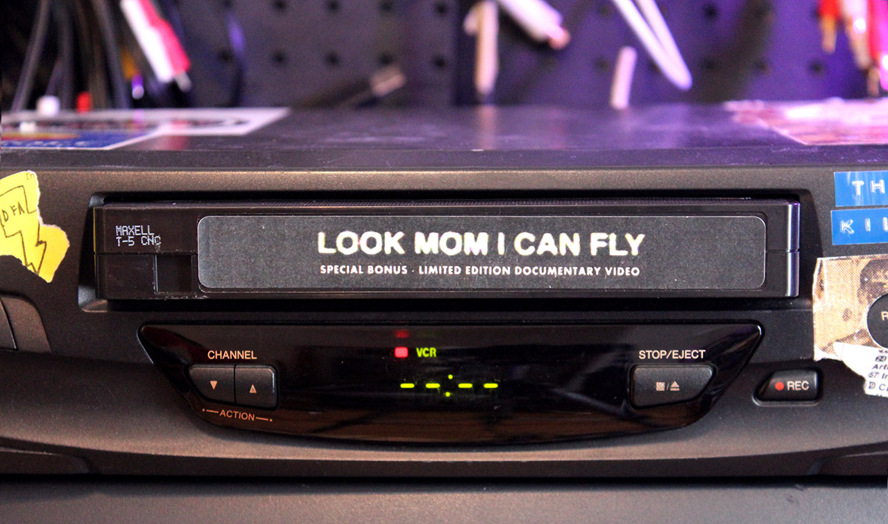 VHS spine label