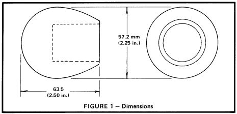 Electro-Voice 314e windscreen line drawing