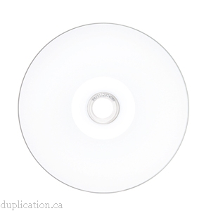 CD-R 80MIN 700MB 52X White Inkjet Printable, Hub Printable 100pk Spindle