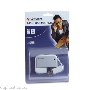 Verbatim Hub -4 ports - USB - 480 MBps - External