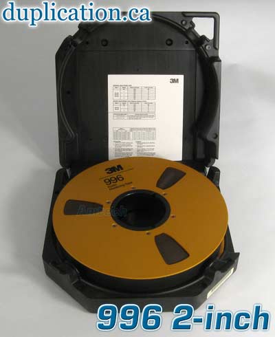 3M 996 2-inch mastering tape - Reel-to-Reel - Blank Media